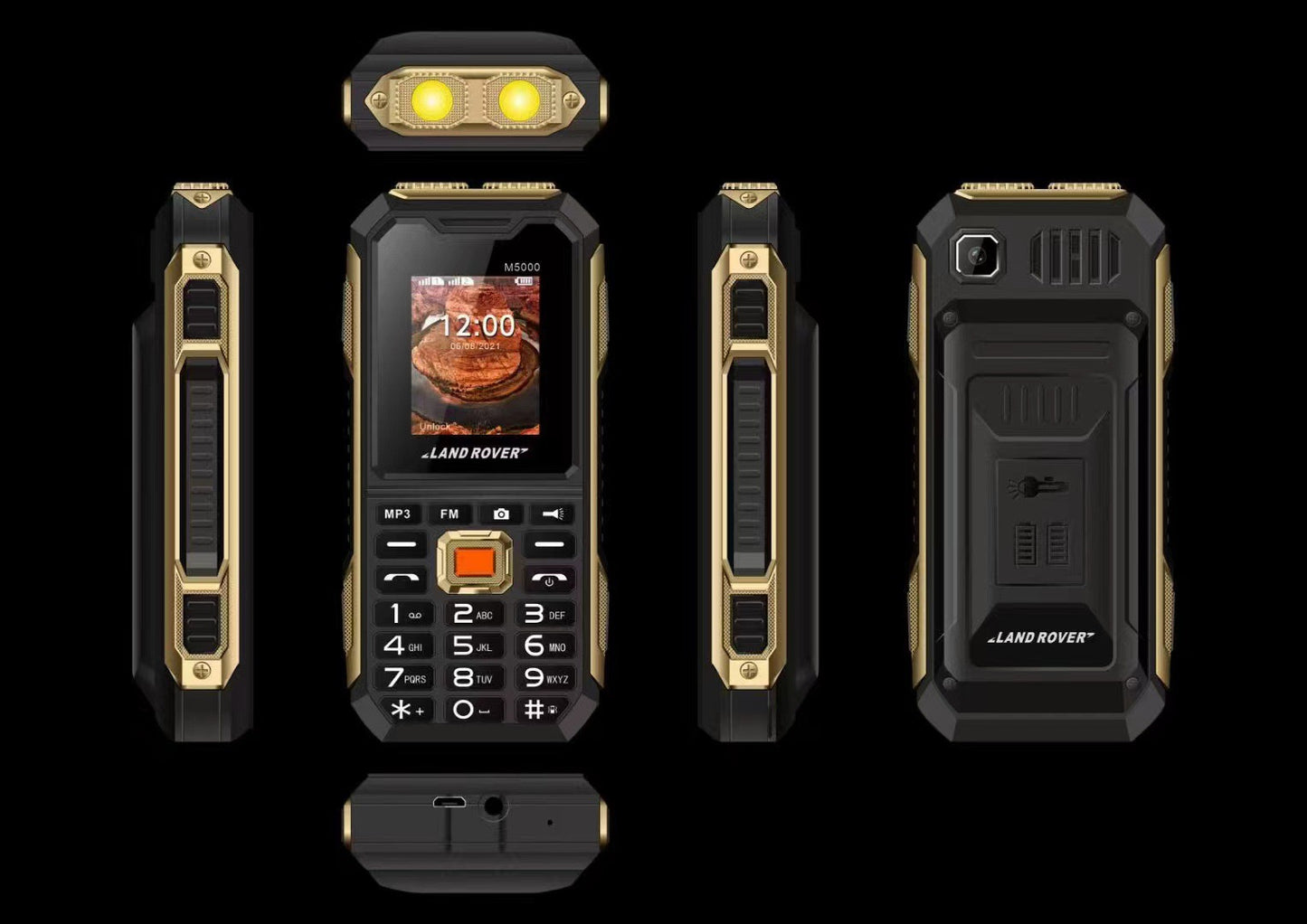 Land Rover M5000 — Wytrzymały Telefon z Mega Baterią 🔋