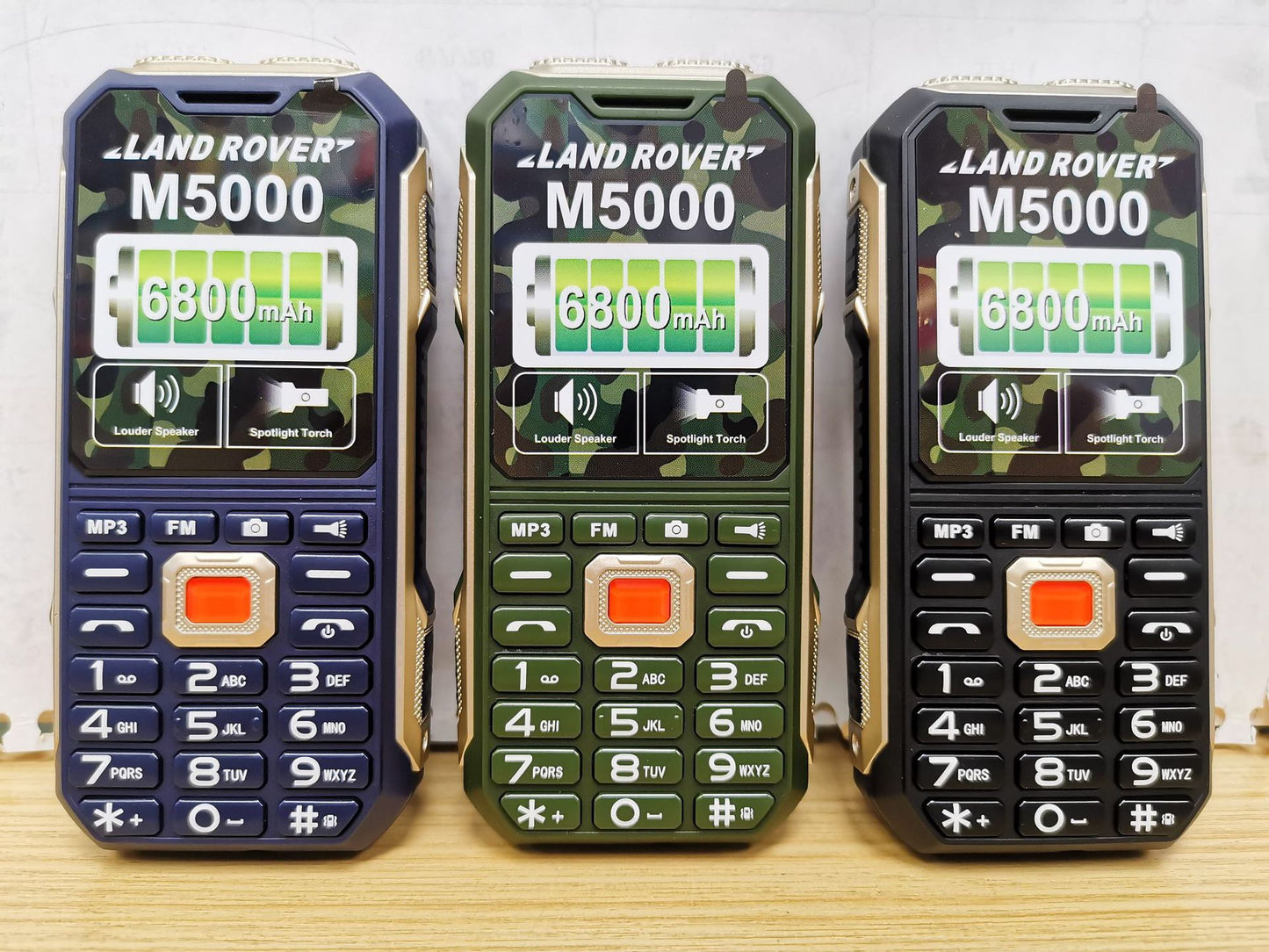 Land Rover M5000 — Wytrzymały Telefon z Mega Baterią 🔋