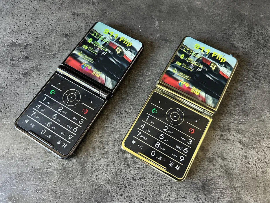 Porsche Design 4 SIM Bez SIMLOCKA | Telefon Komórkowy | Czarny / Złoty
